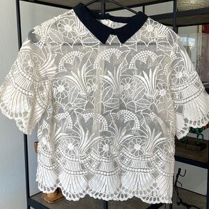 Asos sheer top size 6